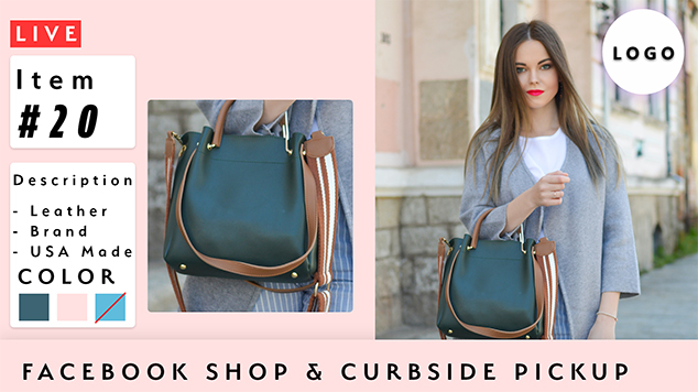 Facebook shop example boutique